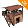 Maisonette Cat Den -Zooplus Sales Shop 100822 katzenhaus maisonette top seller fg 5026 0