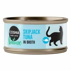 Cosma Nature Saver Pack 48 X 70g -Zooplus Sales Shop 104099 pla cosma nature skipjacktuna 70g 2
