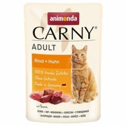 Animonda Carny Pouch 12 X 85g -Zooplus Sales Shop 105317 pla animonda carny adult rind huhn 85g hs 01 1 1