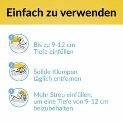 Purina Tidy Cats Lightweight Clumping Litter Ocean Freshness -Zooplus Sales Shop 106200 tidy cat oceanfreshness usagesteps 2500x2500 de 4