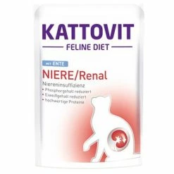 Kattovit Renal Pouches 24 X 85g 11 Kattovit Renal Pouches 24 X 85g -Zooplus Sales Shop 106599 pla kattovit niererenal 24x85g 1