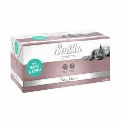 Smilla Fine Menu Saver Pack 24 X 100g -Zooplus Sales Shop 108600 pla finemenu putekaninchen 8x100g 1