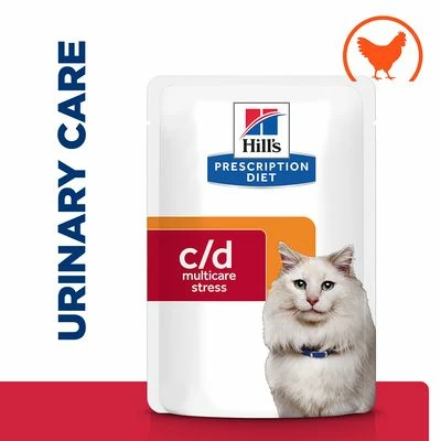Hill's Prescription Diet C/d Multicare Stress Urinary Care With Chicken 3 Hill's Prescription Diet C/d Multicare Stress Urinary Care With Chicken