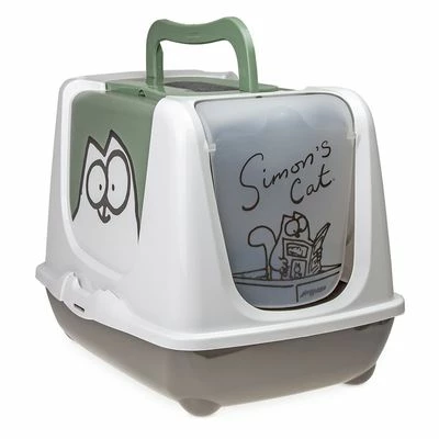 Simon's Cat Hooded Filter Litter Tray 3 Simon's Cat Hooded Filter Litter Tray