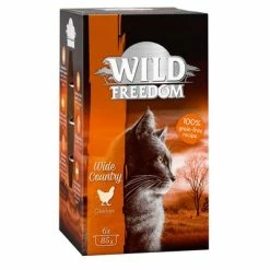 Wild Freedom Adult Trays Saver Pack 24 X 85g -Zooplus Sales Shop 111604 wildfreedom widecountry 6x85g 5
