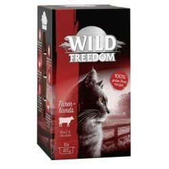 Wild Freedom Adult Trays Saver Pack 24 X 85g -Zooplus Sales Shop 111606 pla wildfreedom farmlands 6x85g 8
