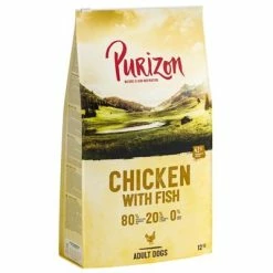 Purizon Grain-Free 80:20:0 Economy Packs 2 X 12kg -Zooplus Sales Shop 111809 pla purizon dog chicken 12kg 3