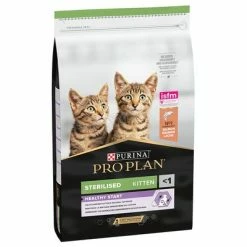 PURINA PRO PLAN Sterilised Kitten Healthy Start Salmon -Zooplus Sales Shop 113003 pla purina proplan sterilised kitten lachs 10kg hs 01 8