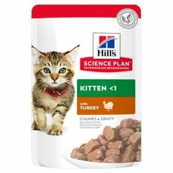 Hill's Science Plan Kitten Pouches -Zooplus Sales Shop 114811 pla hills sp kitten turkey 3