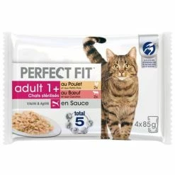 Perfect Fit Sterile Adult 1+ -Zooplus Sales Shop 114899 pla megapack perfect fit sterilise adult 52x85g 3