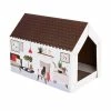 XL Cat Den With Scratching Pad Winter Edition -Zooplus Sales Shop 116301 pla xl katzenhaus home inkl kratzbrett fg 3643 9
