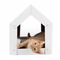 XL Cat Den With Scratching Pad Winter Edition -Zooplus Sales Shop 116301 xl katzenhaus home inkl kratzbrett fg 3663 1