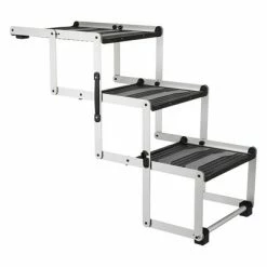Trixie Friends On Tour 3-step Folding Stairs Aluminium/TPR