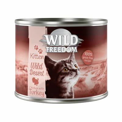 Wild Freedom Kitten 6 X 200g 3 Wild Freedom Kitten 6 X 200g