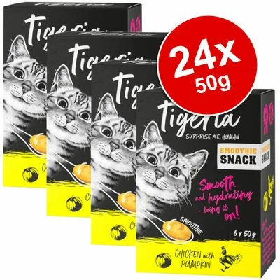 Tigeria Smoothie Snacks Saver Pack 24 X 50g 3 Tigeria Smoothie Snacks Saver Pack 24 X 50g