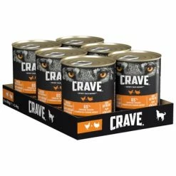 2.8kg Crave Dry Dog Food + 6x400g Wet Food + 7x76g Snacks - Bundle Price!* 13 2.8kg Crave Dry Dog Food + 6x400g Wet Food + 7x76g Snacks - Bundle Price!* -Zooplus Sales Shop 127996 pla crave pastete adult huhnutruthahn 400g 1