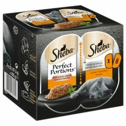Sheba Perfect Portions Saver Pack 48 X 37.5g 15 Sheba Perfect Portions Saver Pack 48 X 37.5g -Zooplus Sales Shop 127999 pla sheba perfect portions truthahn 48x37 5g 7