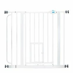 Carlson Pet Gate With Cat Flap -Zooplus Sales Shop 128301 pla carlsonpetproducts carlson absperrgitter petgate katzentuer hs 04 6