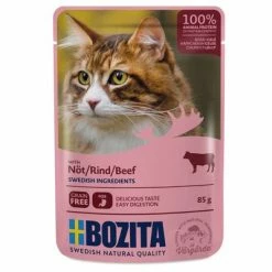 Bozita Chunks In Jelly Pouches Mixed Packs 12 X 85g -Zooplus Sales Shop 128399 pla bozita beef in jelly 85g 8