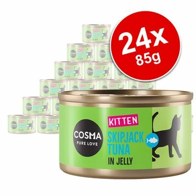 Cosma Original Kitten Saver Pack 24 X 85g 3 Cosma Original Kitten Saver Pack 24 X 85g