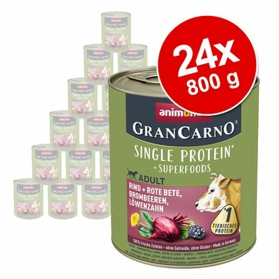 Animonda GranCarno Superfoods Adult 24 X 800g