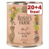 24 X 800g Rosie's Farm Adult Wet Dog Food – 20 + 4 Free!* -Zooplus Sales Shop 1323117 3