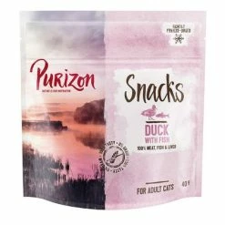 24 X 400g Purizon Adult Wet Cat Food + 40g Duck With Fish Cat Snacks Free!* -Zooplus Sales Shop 133601 pla purizon cat snacks duck 40g 0