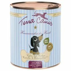 Terra Canis Puppy Menu 6 X 800g -Zooplus Sales Shop 144097 pla terracanis welpenmenu huhn 800g hs 01 5