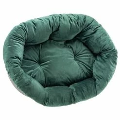 Ferplast Siesta Deluxe Black Dog Bed With Cover – Green Velvet -Zooplus Sales Shop 145198 ferplast ueberzug sofa samt gr hs15 8