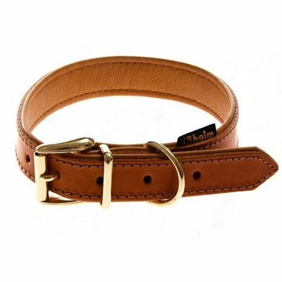 Heim Buffalo Dog Collar - Cognac 3 Heim Buffalo Dog Collar - Cognac