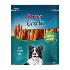 Rocco Curls Saver Pack -Zooplus Sales Shop 147297 pla rocco curls duck 200g 1000x1000 2