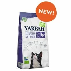 Yarrah Organic Sterilised Grain Free With Organic Chicken & Fish -Zooplus Sales Shop 159399 bio yarrah cat sterilised 2kg hs 02 9