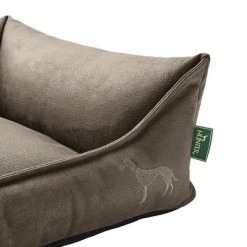 Hunter Bologna Dog Sofa - Stone -Zooplus Sales Shop 163796 hunter hundesofa bologna stein dog 90x70cm hs 02 2