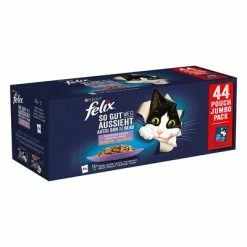 Felix As Good As It Looks Pouches In Jelly - 44 X 85g -Zooplus Sales Shop 171596 pla nestlegermaindc felix sogut pouches huhn rind thunfisch lachs 44x85g hs 01 4