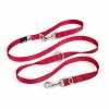 Curli Adjustable Nylon Lead - Red