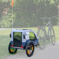 HAFENBANDE Cabby M Bicycle Trailer Incl. 2 Couplings -Zooplus Sales Shop 185096 hafenbande fahrradanhaenger m htb2103 hs38 2
