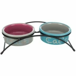 Trixie Eat On Feet Ceramic Bowl Set -Zooplus Sales Shop 186534 pla trixie keramik napf set eat on feet hs2 3