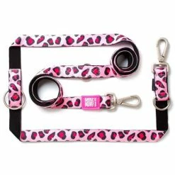 Max & Molly Pink Leopard Multifunctional Lead