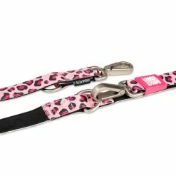 Max & Molly Pink Leopard Multifunctional Lead -Zooplus Sales Shop 190422 190423 190996 pla maxnmolly multifunktionsleine leopardpink hs 04 5