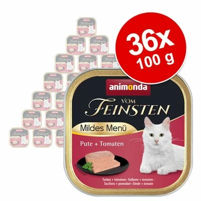 Animonda Vom Feinsten Mild Menu Adult Saver Pack 36 X 100g 3 Animonda Vom Feinsten Mild Menu Adult Saver Pack 36 X 100g