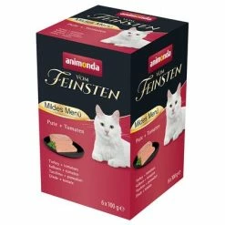 Animonda Vom Feinsten Mild Menu Adult Saver Pack 36 X 100g 11 Animonda Vom Feinsten Mild Menu Adult Saver Pack 36 X 100g -Zooplus Sales Shop 191199 pla animonda vomfeinsten mildesmenu adult putetomaten 6x100g hs 01 3