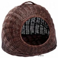 Aumüller Wicker Den XXL -Zooplus Sales Shop 191327 aumueller korbhoehle dunkelbraun2 03 2012 7