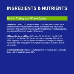Purina ONE Indoor Turkey & Whole Grains Dry Cat Food 17 Purina ONE Indoor Turkey & Whole Grains Dry Cat Food -Zooplus Sales Shop 195931 ingredients min 2