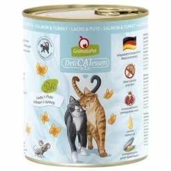GranataPet DeliCatessen 800 G Tasting Pack -Zooplus Sales Shop 198486 pla granatapet delicatessen lachs pute 800g hs 01 3
