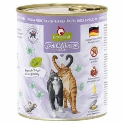 GranataPet DeliCatessen Tasting Pack 6 X 800 G 12 GranataPet DeliCatessen Tasting Pack 6 X 800 G -Zooplus Sales Shop 198523 pla granatapet delicatessen ente gefluegel 800g hs 01 2