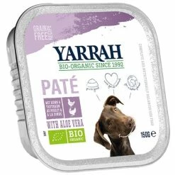 Yarrah Organic Trays Pâté Saver Pack 24 X 150g -Zooplus Sales Shop 1 22590 pla yarrah huhntruthahn 150g 6