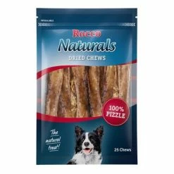 Rocco Natural Chews Mixed Trial Pack - Beef -Zooplus Sales Shop 1 37446 pla rocco driedchews pizzle 25chews 1000x1000 5