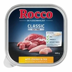 Rocco Classic Trays Saver Pack 27 X 300g -Zooplus Sales Shop 1 605532 pla rocco chicken 1000x1000 4