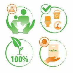 Almo Nature Cat Litter -Zooplus Sales Shop 1 675565 almonature catlitter benefits2 0