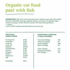 Yarrah Organic Pâté 6 X 400g -Zooplus Sales Shop 1 7038 cat tin pate fish 400g 8714265270383 3 1 6
